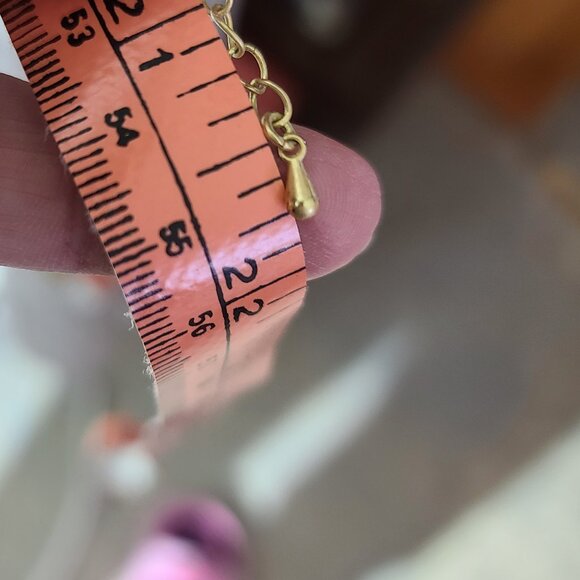 Beaded Necklace with Matching Earrings - Picture 4 of 4